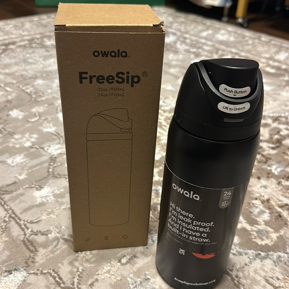 OWALA brand new freesip thermos ! Brand new !